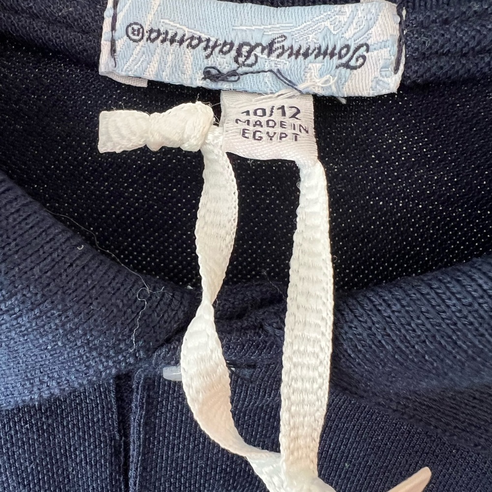 NWT TOMMY BAHAMA Boy’s Polo Shirt / Navy / Size: 10/12 - Picture 3 of 5